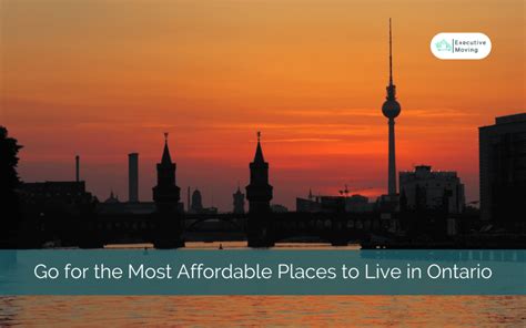 affordable areas in ontario
